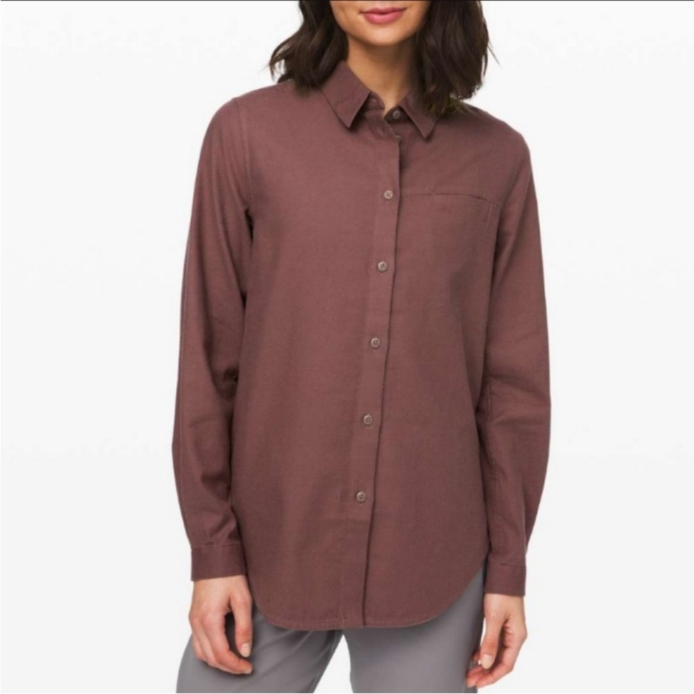 Lululemon button-up shirt
